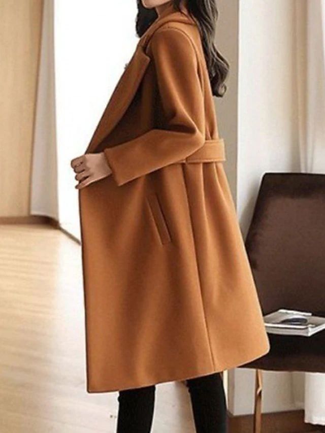 Manteau Ashley Long En Laine