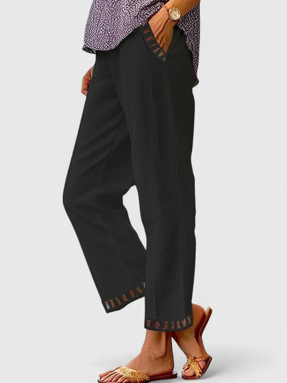 Pantalon Raffiné & Léger En Lin