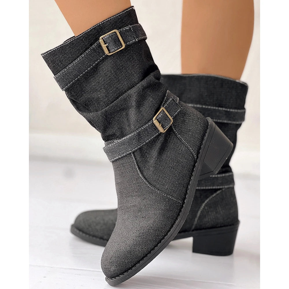 Bottines Rodeo En Denim