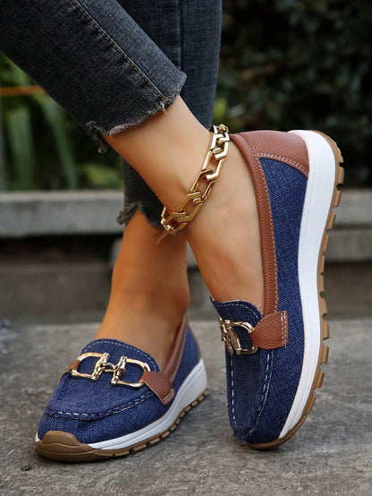 Mocassins Amalina En Daim