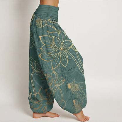 Pantalon "Yoga & Méditation" En Coton