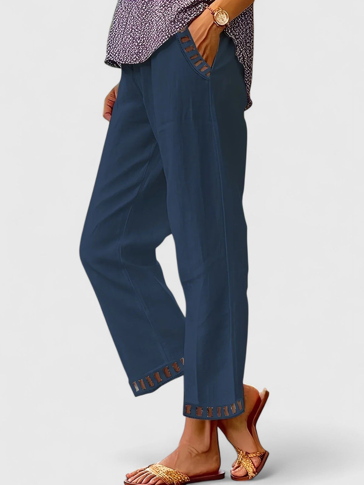 Pantalon Raffiné & Léger En Lin