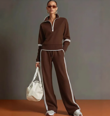 LUNA™ | Ensemble sporty chic rétro 2 pièces