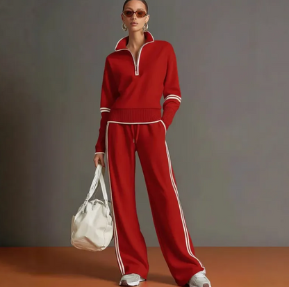 LUNA™ | Ensemble sporty chic rétro 2 pièces