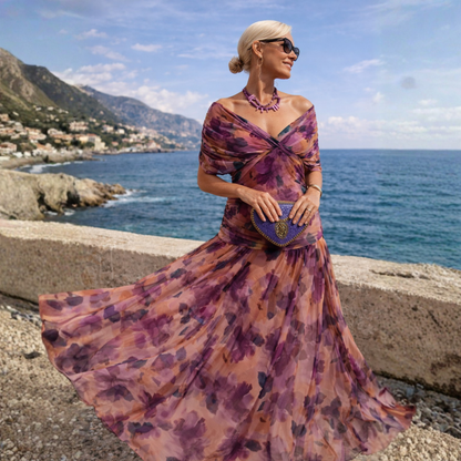 Robe Masarova Longue Avec Cache-Ventre