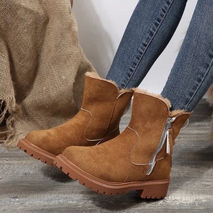 Bottines Darya Avec Fermeture Éclair Latérale