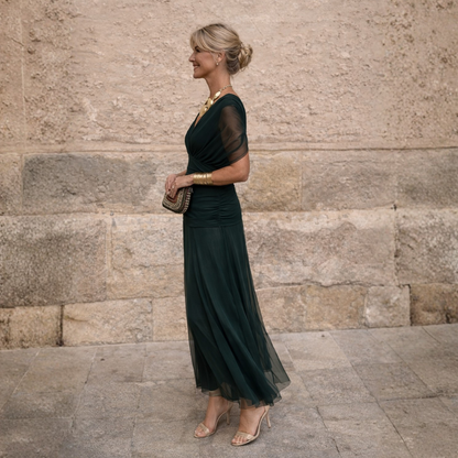 Robe Masarova Longue Avec Cache-Ventre