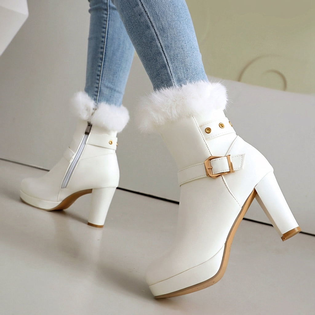 Bottines Annita En Cuir