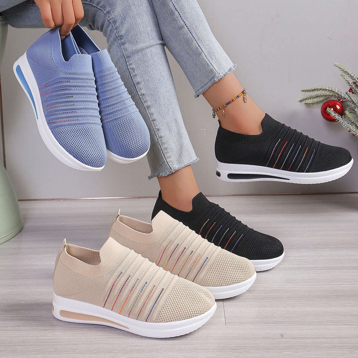 Chaussures Masha Sans Lacets Respirantes
