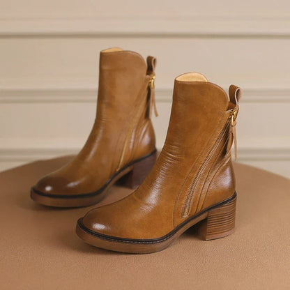 Bottines Alyra En Cuir