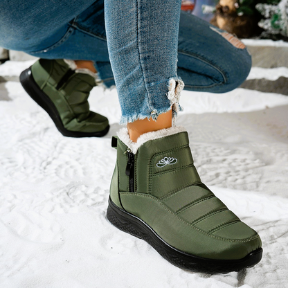Bottines Everest Zippée En Polaire