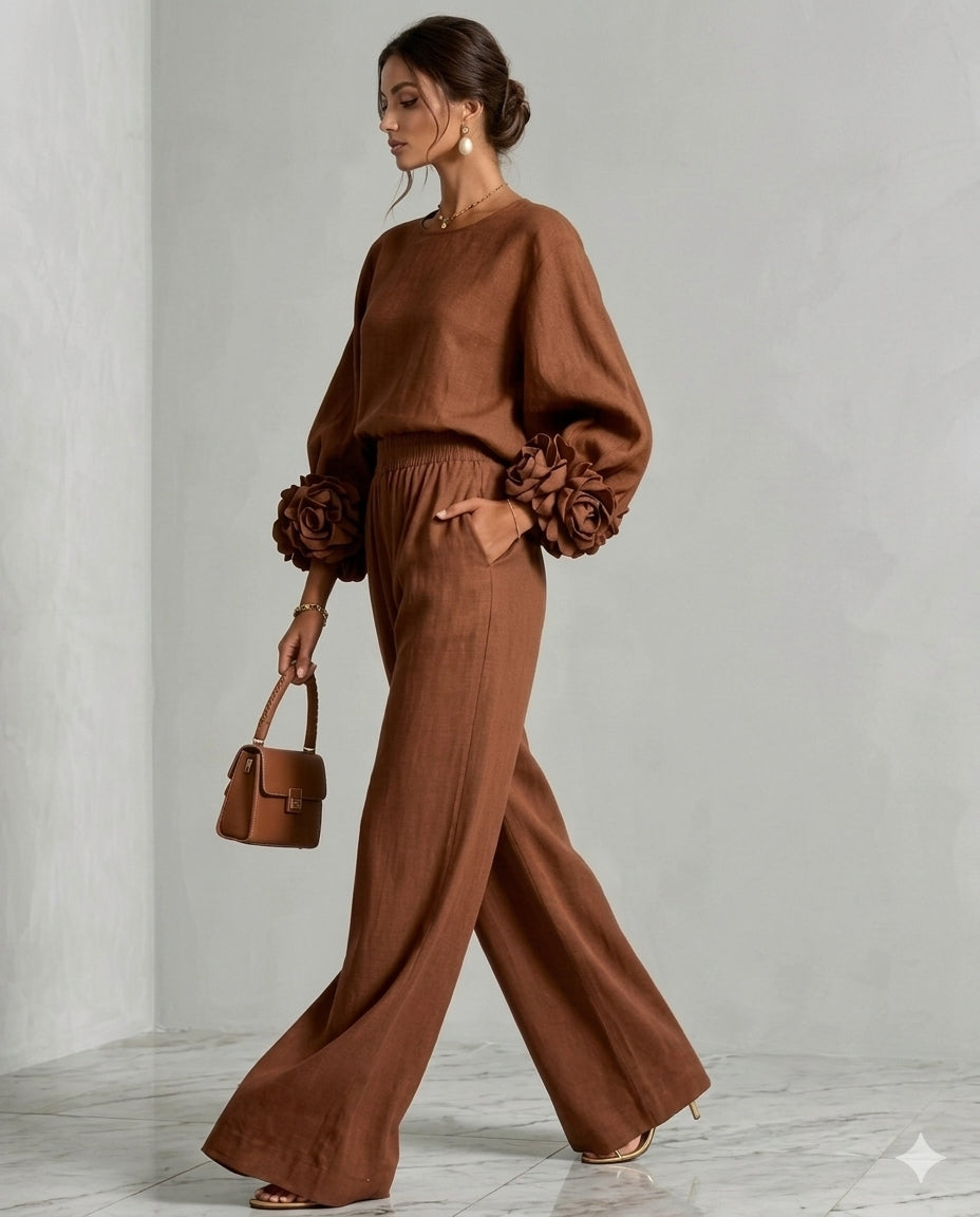 L'Ensemble Chic à Fleurs 3D