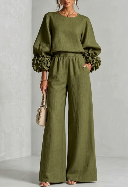 L'Ensemble Chic à Fleurs 3D