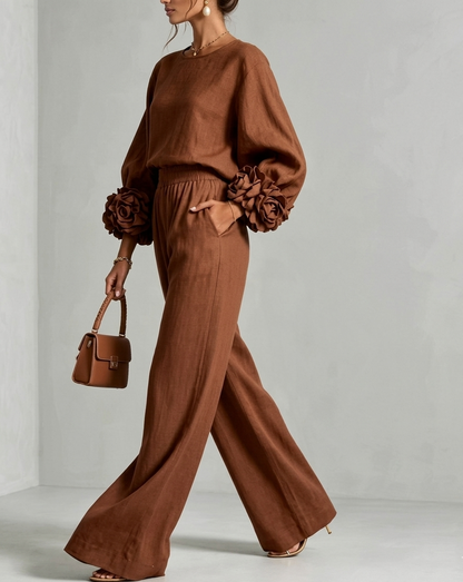 L'Ensemble Chic à Fleurs 3D