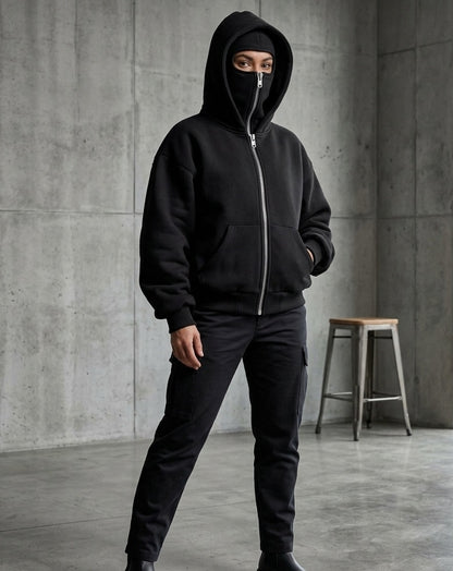 Achille™ | Ensemble Hoodie Zippé à Cagoule Intégrée