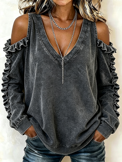 Pull Maeva Audacieux À Volants