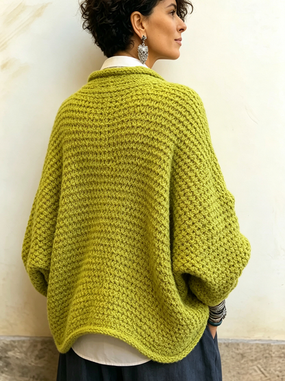 Pull Mariska Aux Manches Chauve-Souris Amples