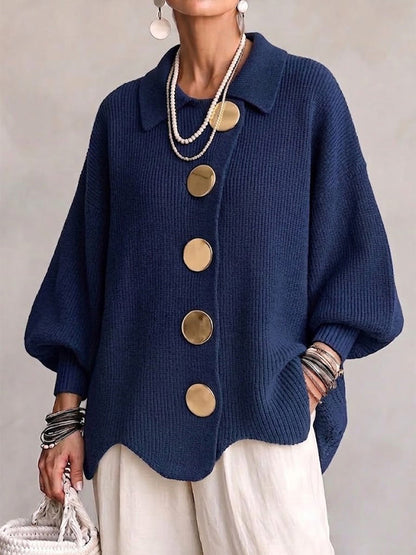 Cardigan Angèle Oversize En Maille